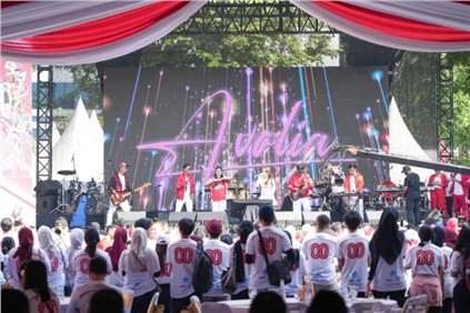 中伟股份应邀参加印尼工业部Porya Festival共庆印尼独立80周年