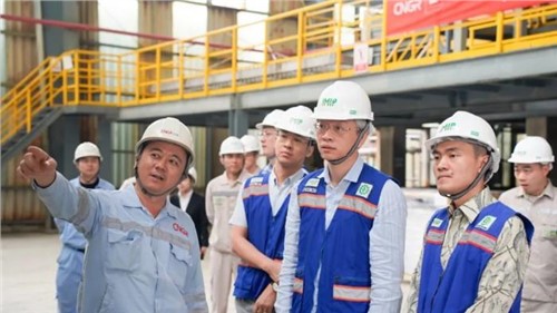 中国驻印尼大使王鲁彤考察中伟印尼莫罗瓦利产业基地