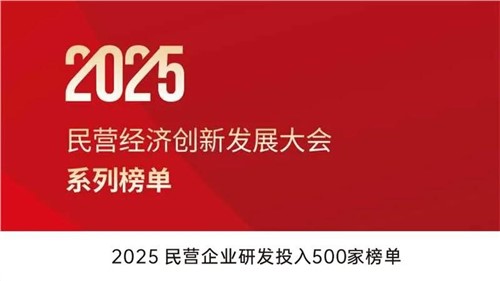 致力创新突围 | 中伟股份入选2025民营企业研发投入500家榜单